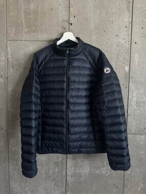 JOTT Lightweight Down Puffer Jacket Navy Men’s XXL Fits L Excellent Condition